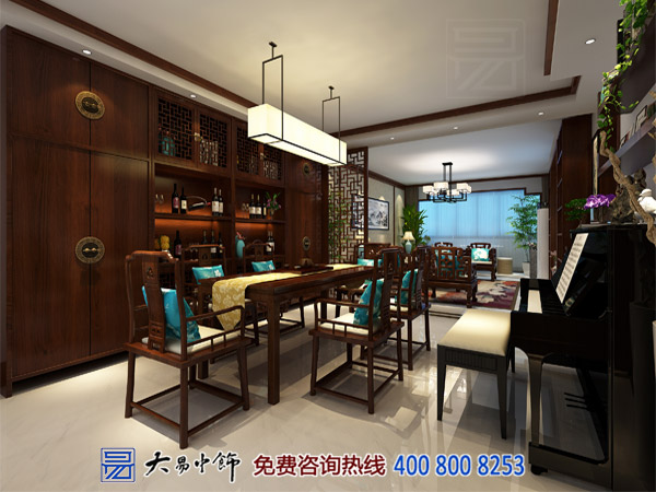 小戶(hù)型新中式住宅設計 大氣視覺(jué)中式裝修效果