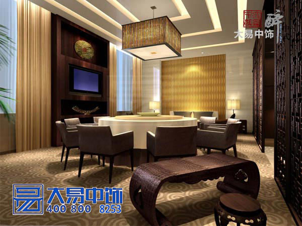 上?，F代新中式會(huì )所裝修效果圖